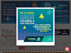 'patosagora.net' screenshot