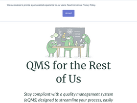 'zenqms.com' screenshot