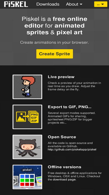 Piskel - Free online sprite editor