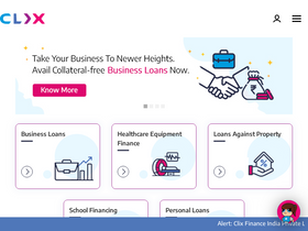 'clix.capital' screenshot