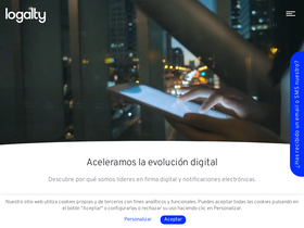 'logalty.com' screenshot