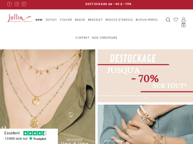 'jollia.fr' screenshot