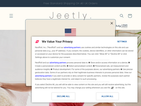 jeetly.com homepage screenshot