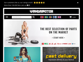 'wandamotor.com' screenshot