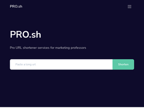 'pro.sh' screenshot