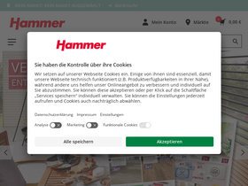 'hammer-zuhause.de' screenshot