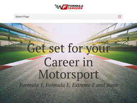 'formulacareers.com' screenshot