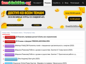 'freeskladchina.org' screenshot
