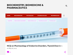'medicalbiochemist.com' screenshot