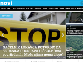 'novi.ba' screenshot