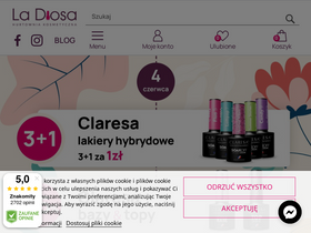'ladiosa.pl' screenshot