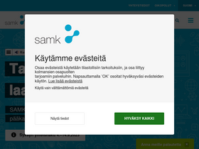 'samk.fi' screenshot