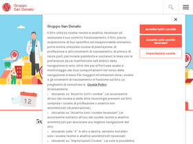 'grupposandonato.it' screenshot