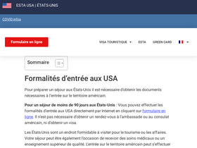 'usa-esta.net' screenshot
