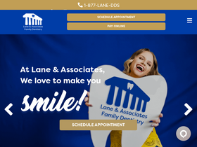 'lanedds.com' screenshot