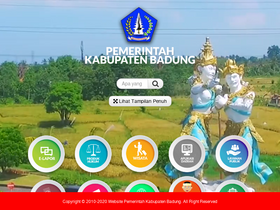 'petang.badungkab.go.id' screenshot