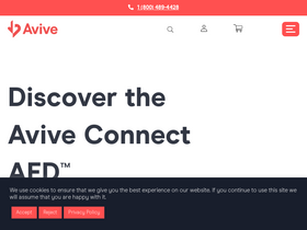 'avive.life' screenshot