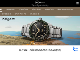 'donghoduyanh.com' screenshot