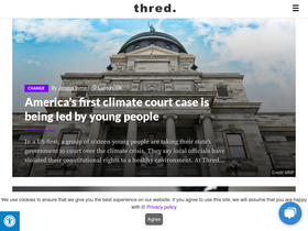 'thred.com' screenshot