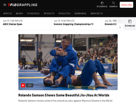 'flograppling.com' screenshot