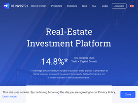 'reinvest24.com' screenshot