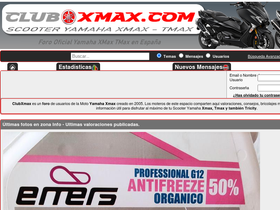 'clubxmax.com' screenshot