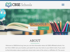 'cbseschool.org' screenshot