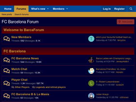 'barcaforum.com' screenshot