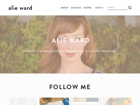'alieward.com' screenshot