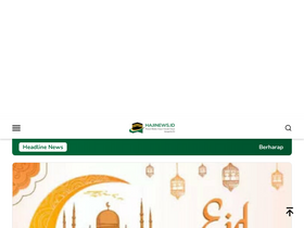 'hajinews.id' screenshot