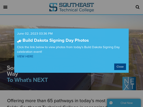 'southeasttech.edu' screenshot