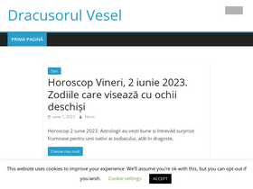 'dracusorul-vesel.eu' screenshot