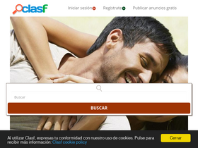 'clasf.pe' screenshot