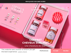 'lashilebeauty.com' screenshot