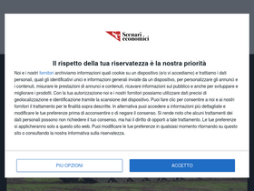 'scenarieconomici.it' screenshot