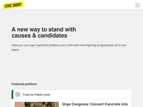 'civicshout.com' screenshot