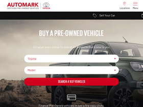 'automark.co.za' screenshot