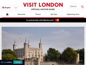 'tickets.london' screenshot