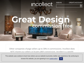'incollect.com' screenshot