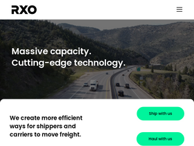 'rxo.com' screenshot