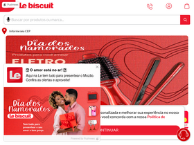 'lebiscuit.com.br' screenshot