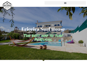'ericeirasurfhouse.com' screenshot