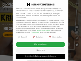 'hidden-games.de' screenshot