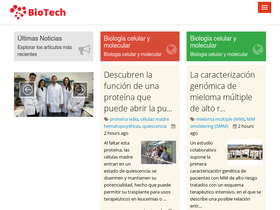'biotech-spain.com' screenshot