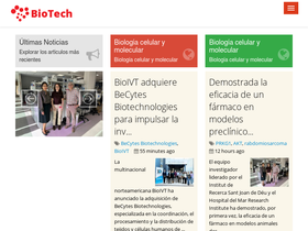 'biotech-spain.com' screenshot