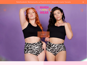 mandamovementwear.com homepage screenshot