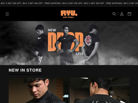 theryuclub.in homepage screenshot