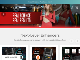 neurozyn.com homepage screenshot
