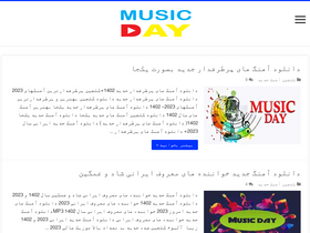 'musicdays.ir' screenshot