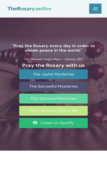 therosary.online